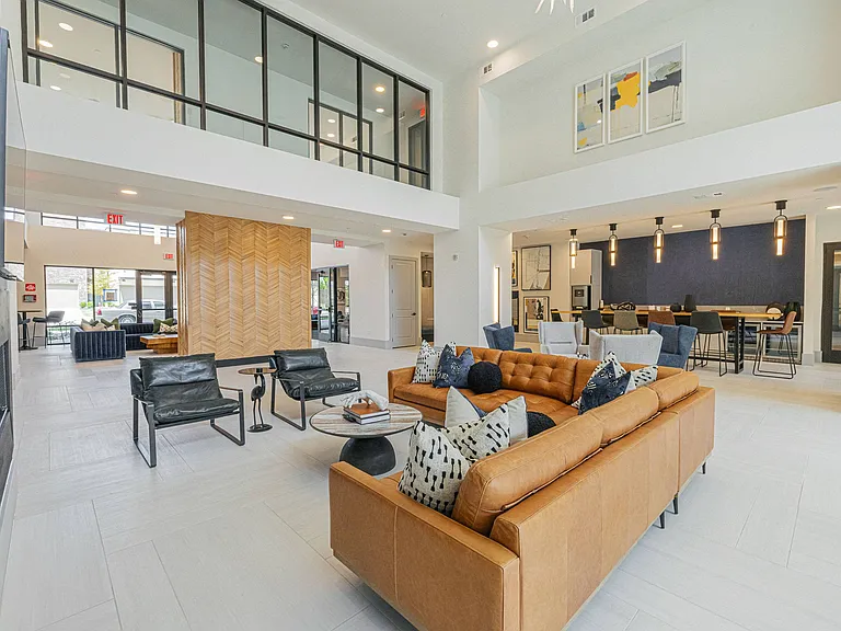 Clubhouse with Lounging Areas