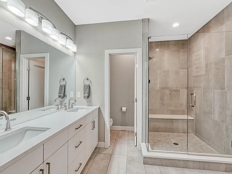Master Bathroom, top floor