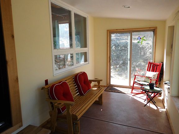 Entrance into the sunroom