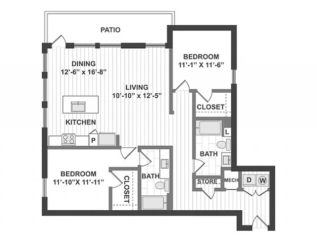 Floor plan C6a