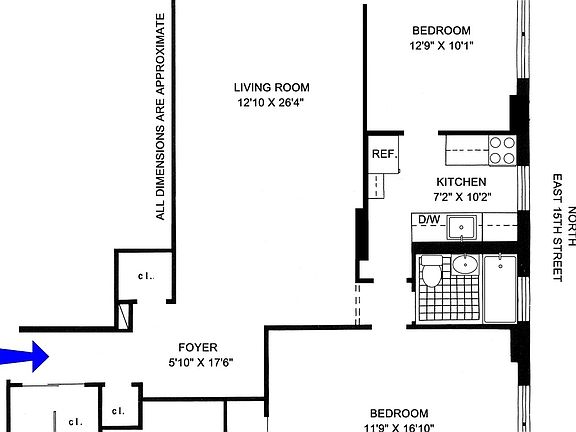 2nd image of 200 E 15th St APT 8H