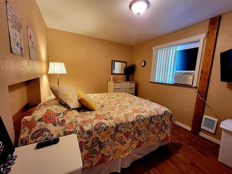 Bedroom- A/C comes with the unit.