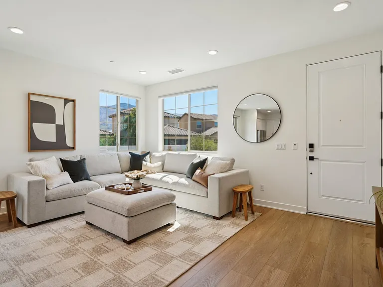 Cozy modern look.