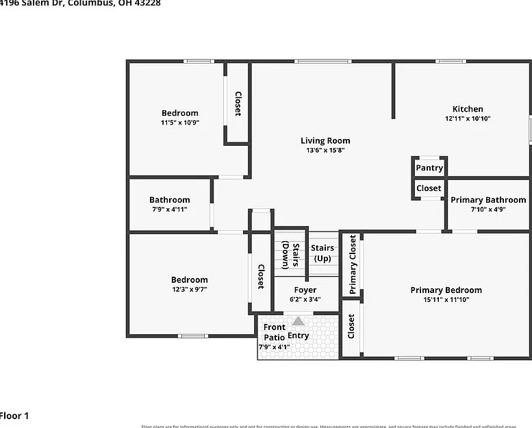 3 bed, 2.0 bath, 1542 sqft, $2,130 — Photo 2
