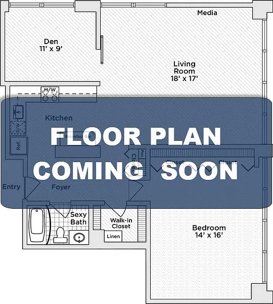 Floor plan Two Bedroom L4-01