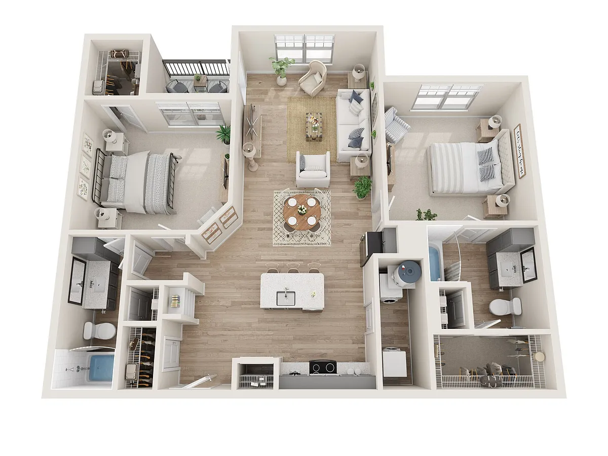 Floor plan B2-A
