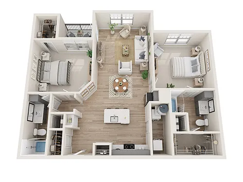 Floor plan B2-A