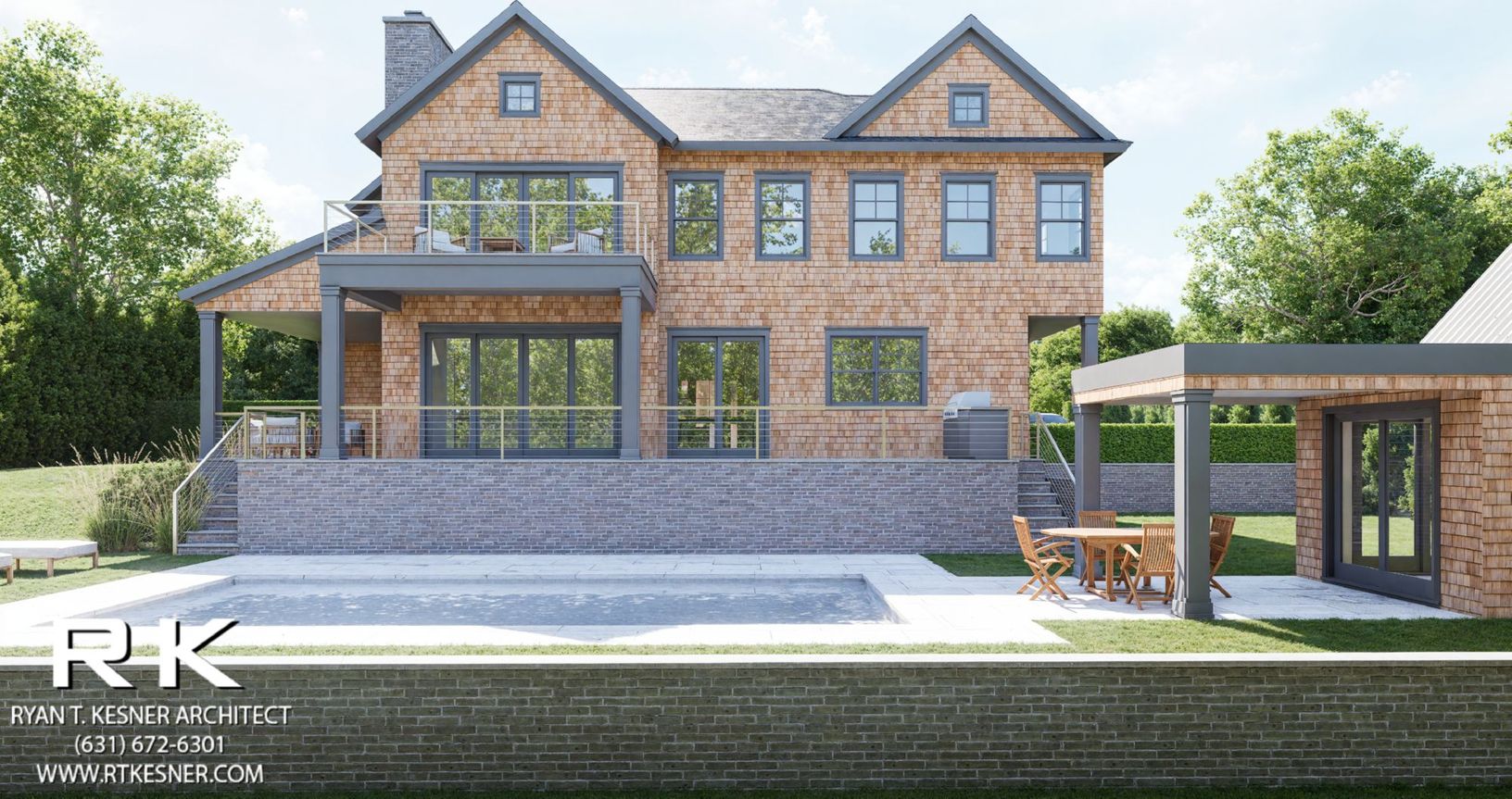  Rendering- Rear Elevation