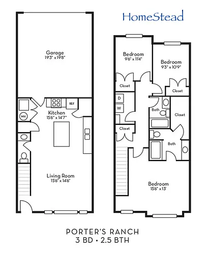 Floor plan Homestead