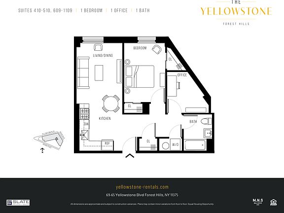2nd image of 69-65 Yellowstone Blvd #709