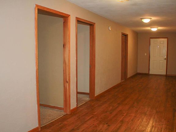 Large hallway when you first enter