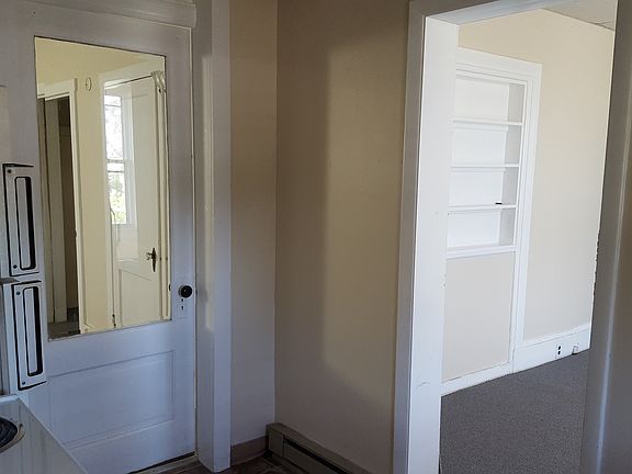 From the kitchen you have the bedroom to the left and family