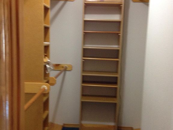 Large walk in closet in Master bedroom.