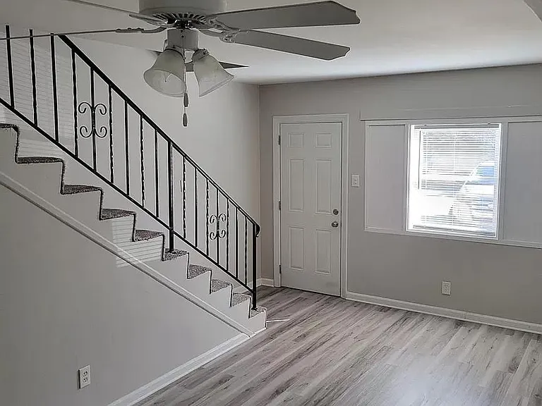 Foyer and front stairs