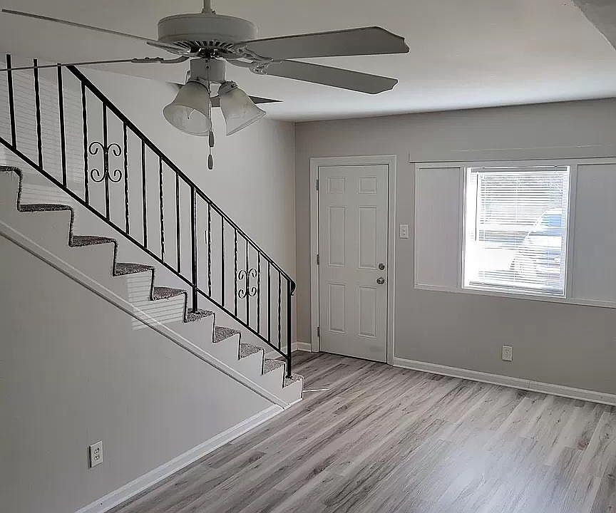 Foyer and front stairs
