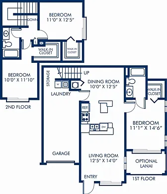 Floor plan Bermuda