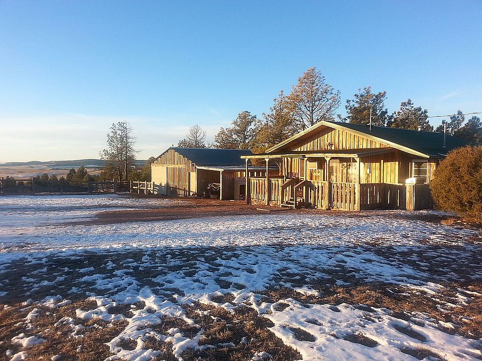 Front of Home and Barn, view