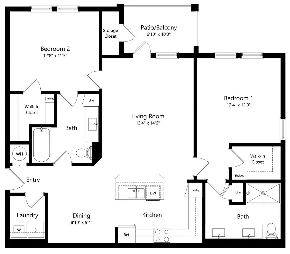 Floor plan DORAL