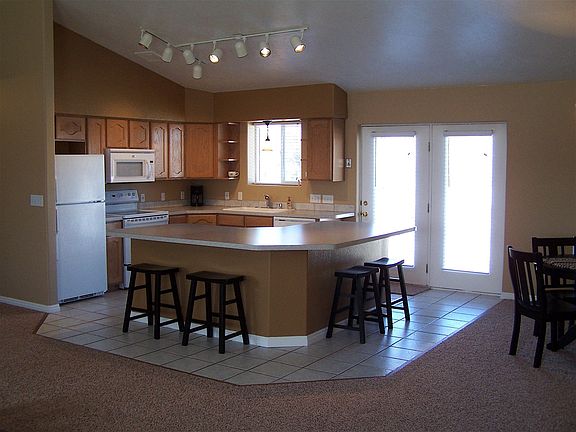 Spacious, Open Kitchen with Oversized Island
