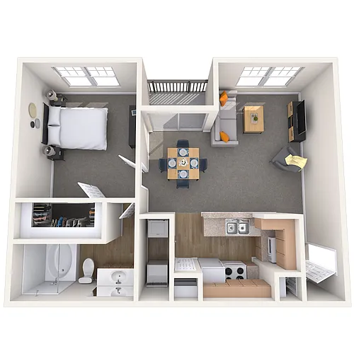 Floor plan The Magnolia