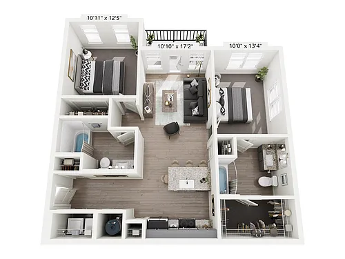 Floor plan Calypso
