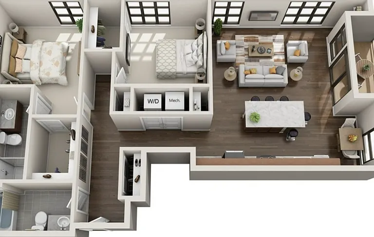 Harmonee Square Apartments — Photo 18