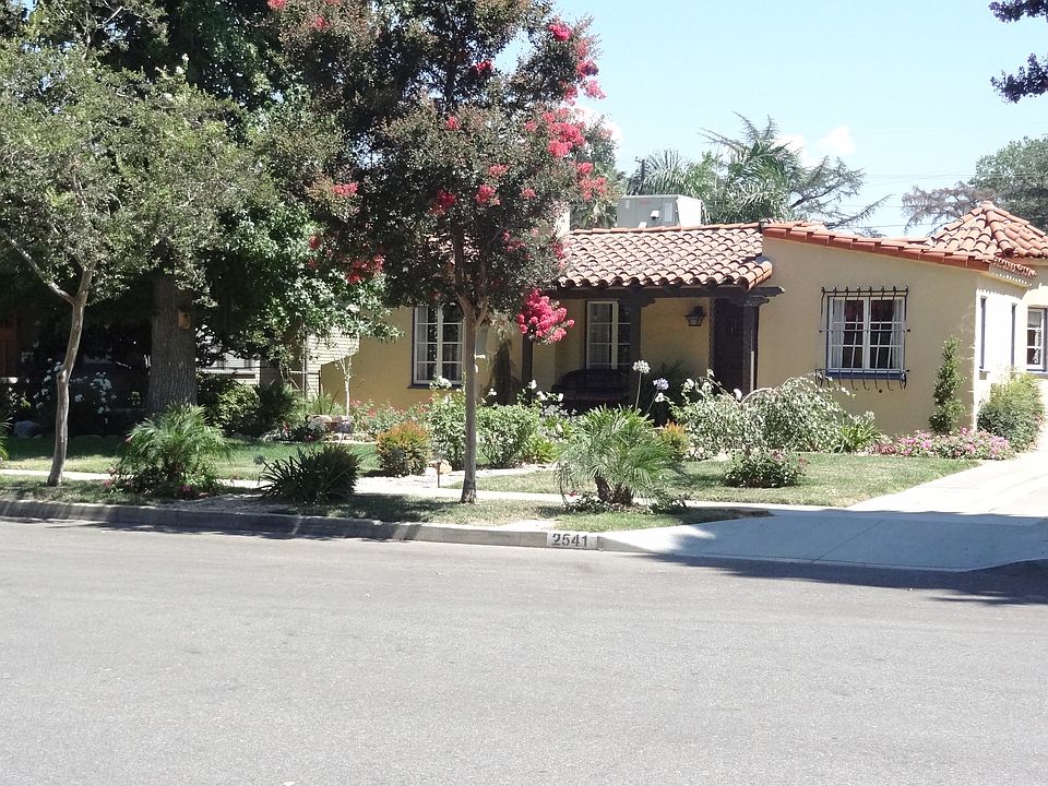 Beautiful tree lined street,