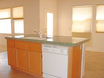Kitchen island and breakfast nook.