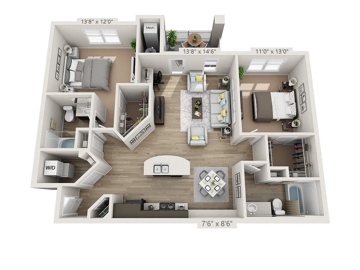 Floor plan Atchinson