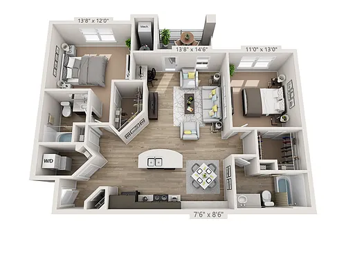 Floor plan Atchinson