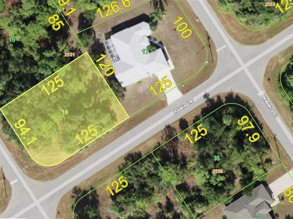 1142 SHERWIN STREET LOT 16, PORT CHARLOTTE, FL 33953
