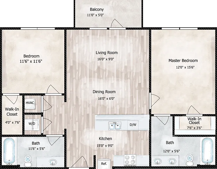 Wedgewood Floorplan Diagram