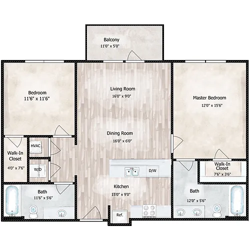 Floor plan Wedgewood