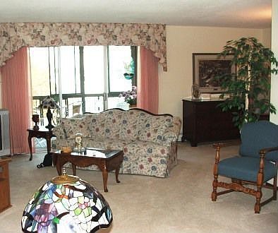 Living Room View to porch
