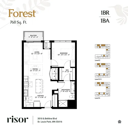 Floor plan Forest