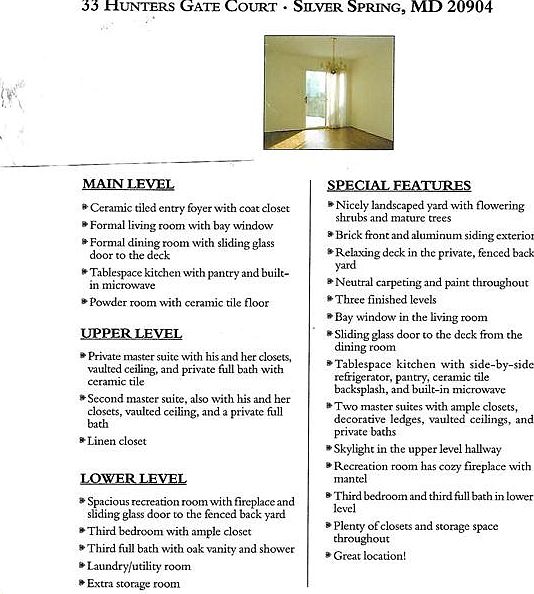 2nd image of 33 Hunters Gate Ct