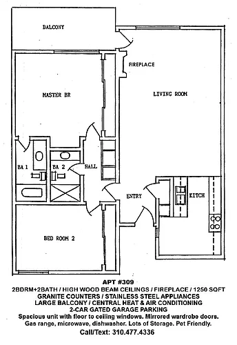 Floor plan 309