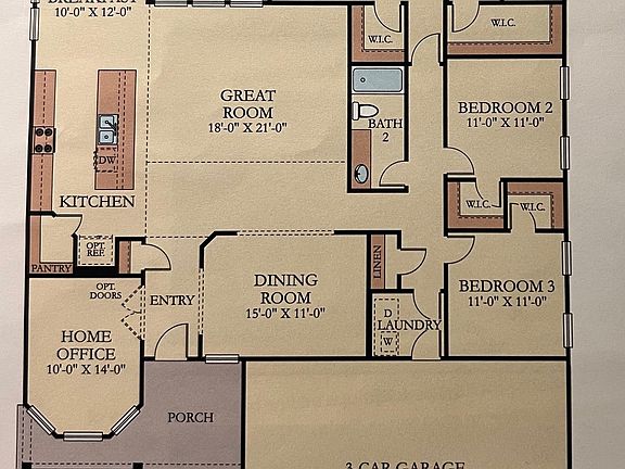 Floor plan - reference only