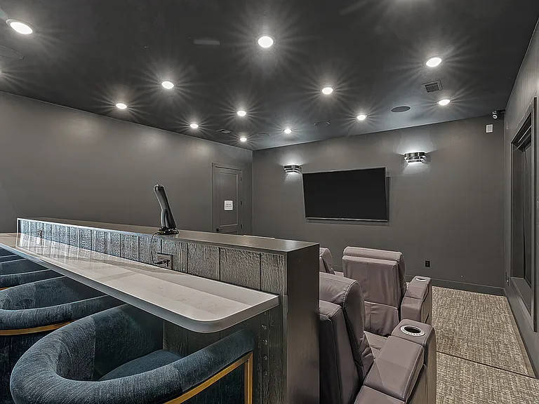 Movie Room at the Clubhouse