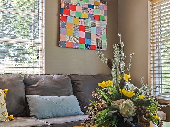 Art and some flowers