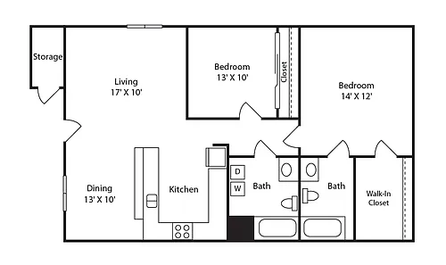 Floor plan Laguna