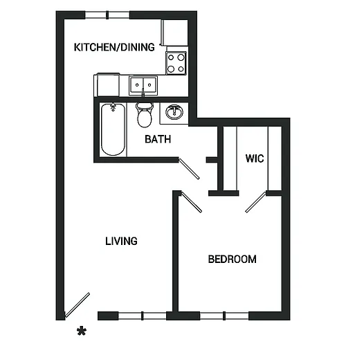 Floor plan Sunrise