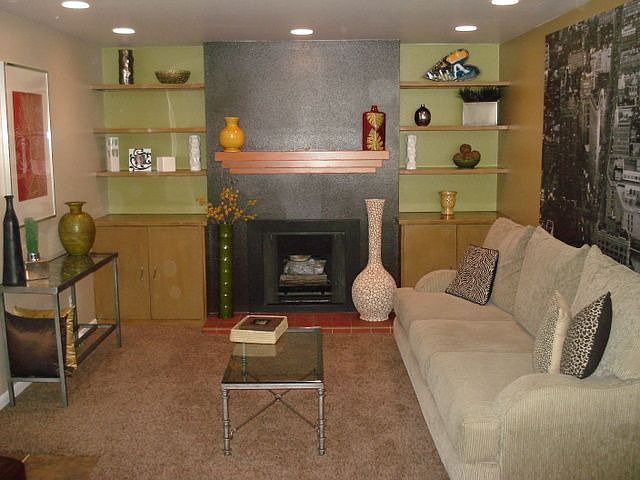 Living Room with FP 