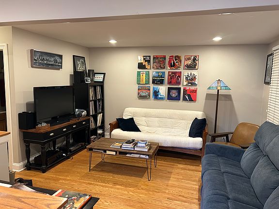 Large living room area that could also be used as a dining area
