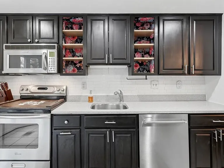 Kitchen side view.