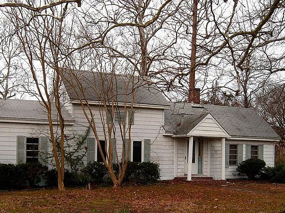 front of house in winter