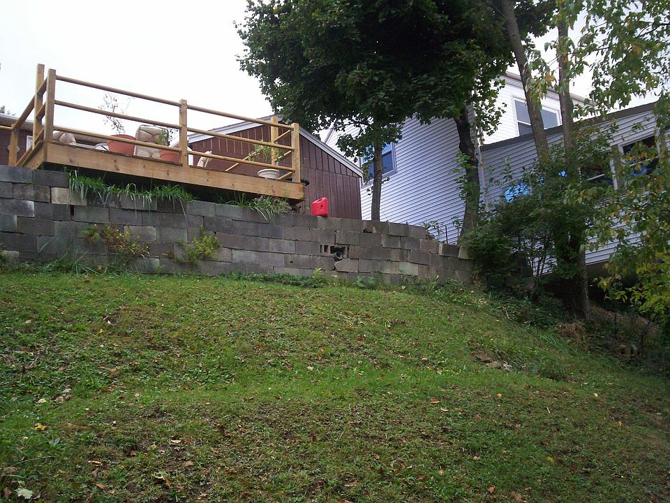 deck from back yard