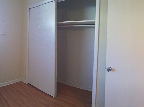 bedroom with nice spacious closet