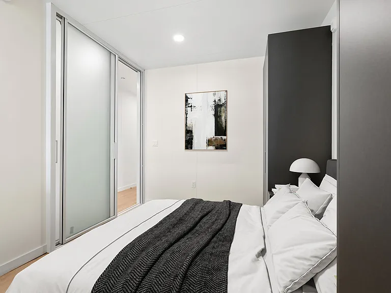 A warm and inviting space designed for rest and relaxation.
