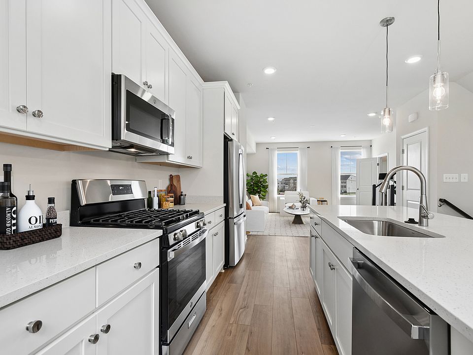 Enjoy plenty of room to prep, cook, and gather in this open-concept space.